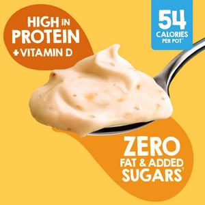 Light&Free Peach Passion Fruit 0% Added Sugar, Fat Free Yogurt 4x115g - gallery image 2