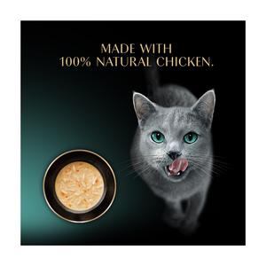 Sheba Classics Soup Chicken Adult Wet Cat Food Pouches 4 x 40g - gallery image 3