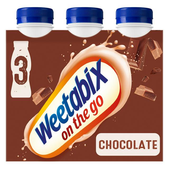 Weetabix On the Go Breakfast Drink Chocolate 3x250ml
