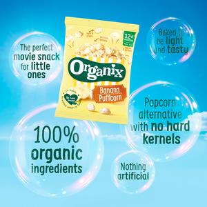 Organix Banana Puffcorn 12+ Months 4x10g - gallery image 2