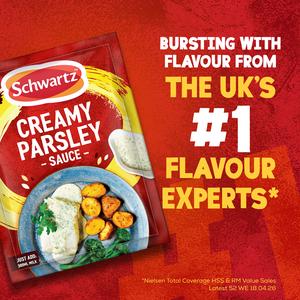 Schwartz 26g Creamy Parsley Sauce Mix - gallery image 5