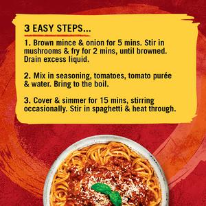 Schwartz Spaghetti Bolognese Recipe Mix 40g - gallery image 2