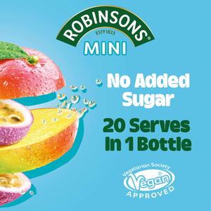 Robinsons Mini Passion Fruit & Mango On The Go Squash 66ml - gallery image 3