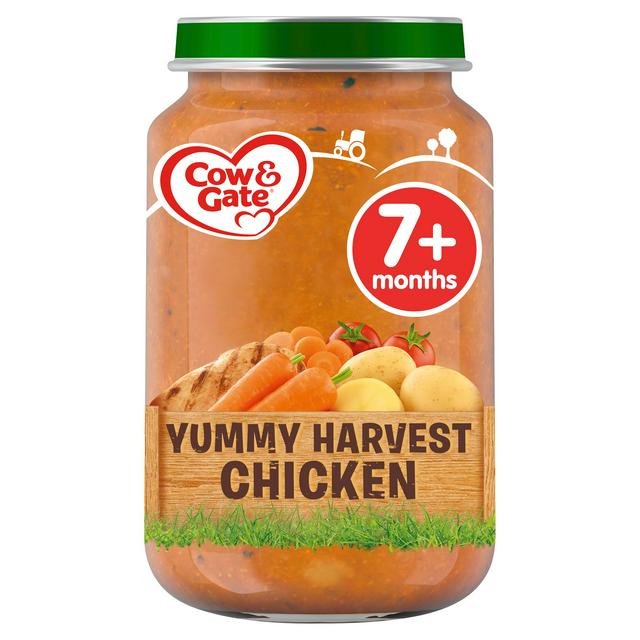 Cow & Gate Yummy Harvest Chicken Jar 200g 7 Months+