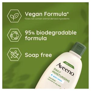 Aveeno Body Wash for Dry & Sensitive Skin 500ml - gallery image 3