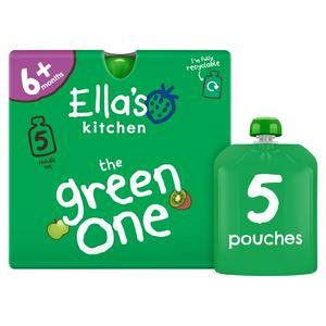 Ella's Kitchen Organic the Green One Smoothie Multipack Baby...