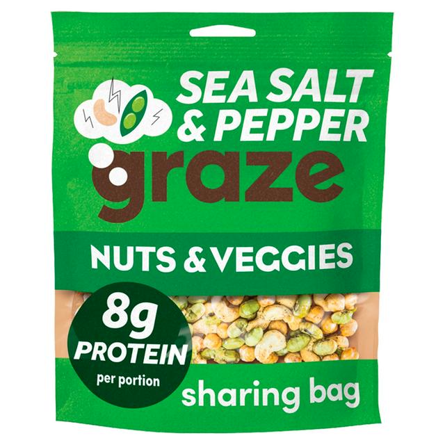 Graze Veggie Protein Power Nuts 128g