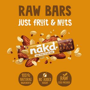 Nakd Peanut Delight Fruit & Nut Bars 4 x 35g - gallery image 3