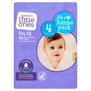 pampers nappies size 4 sainsburys