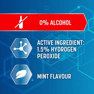 Colgate Peroxyl Medicated Mouthwash Alcohol Free 300ml - gallery image 6