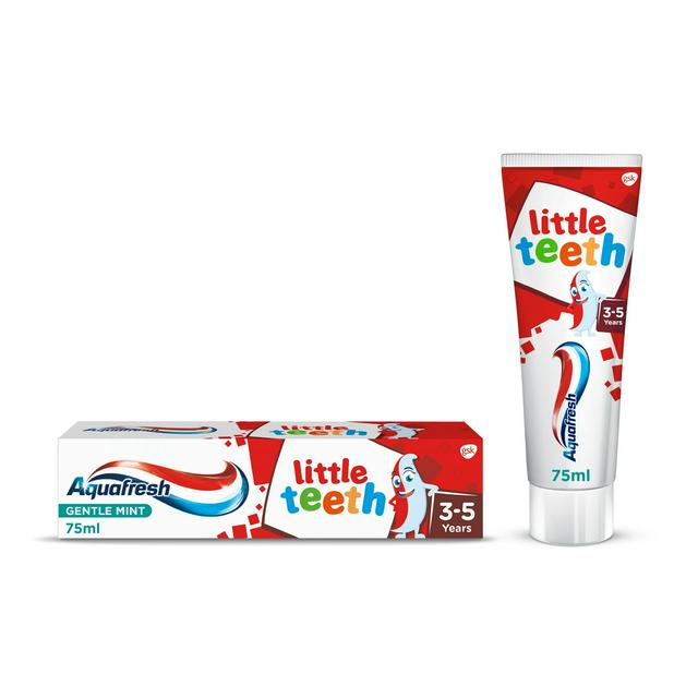 Aquafresh Little Teeth 3-5 Years Kids Toothpaste 75ml