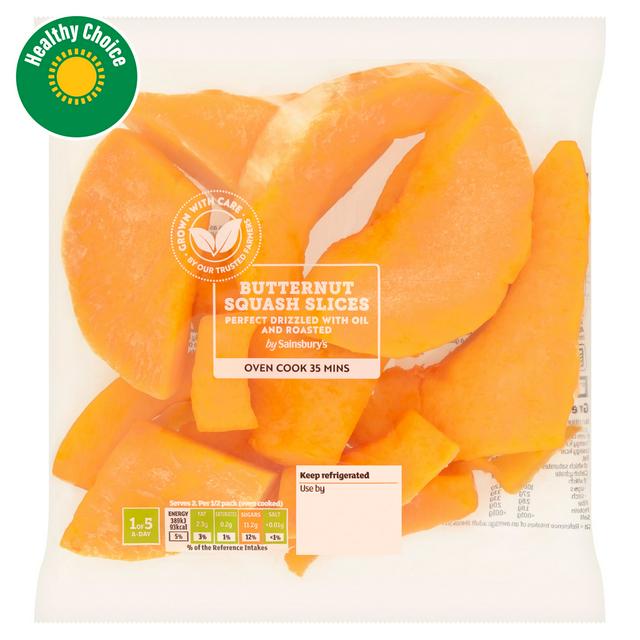 Sainsburys Butternut Squash Slices, Inspired to Cook 400g