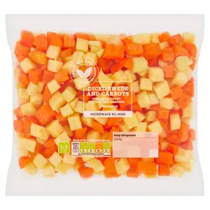 Sainsbury's Vibrant & Sweet Diced Swede & Carrots, Inspired to Cook 600g