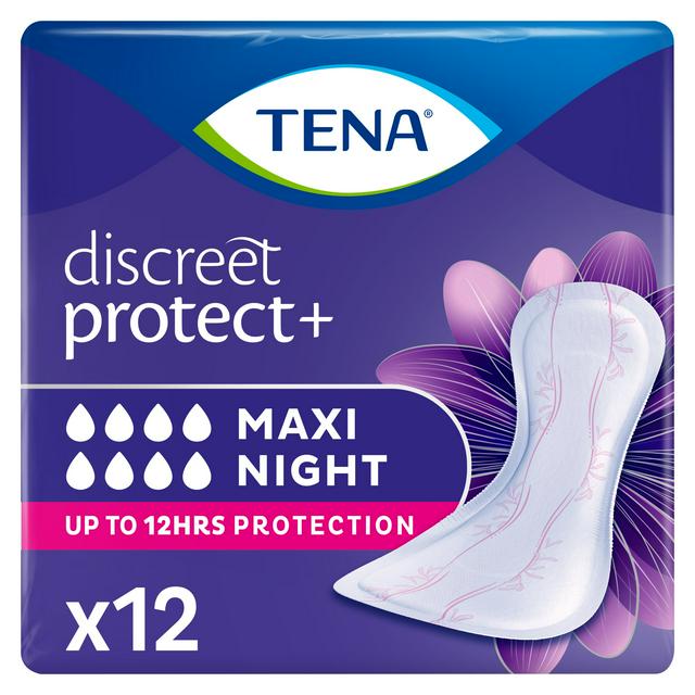 TENA Lady Maxi Night Incontinence Pads x12