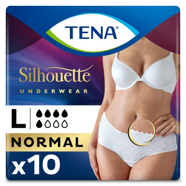 Tena Lady Silhouette Normal Pants Large Duo x10