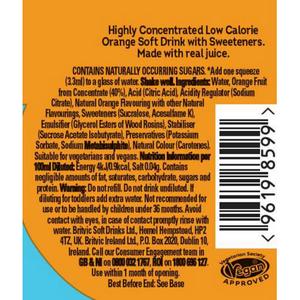 Robinsons Mini Orange On the Go Squash 66ml - gallery image 3