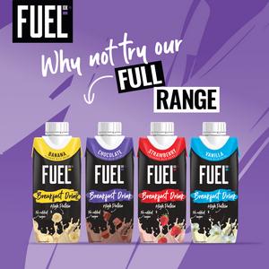 FUEL10K 330ml On the Go Ready to Drink Breakfast High Protein Strawberry Milk Shake - gallery image 4