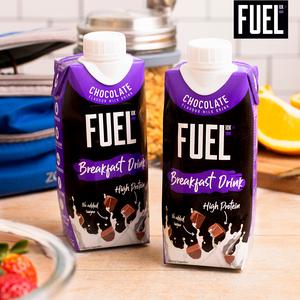 FUEL10K 330ml On the Go Ready to Drink Breakfast High Protein Chocolate Milk Shake - gallery image 3