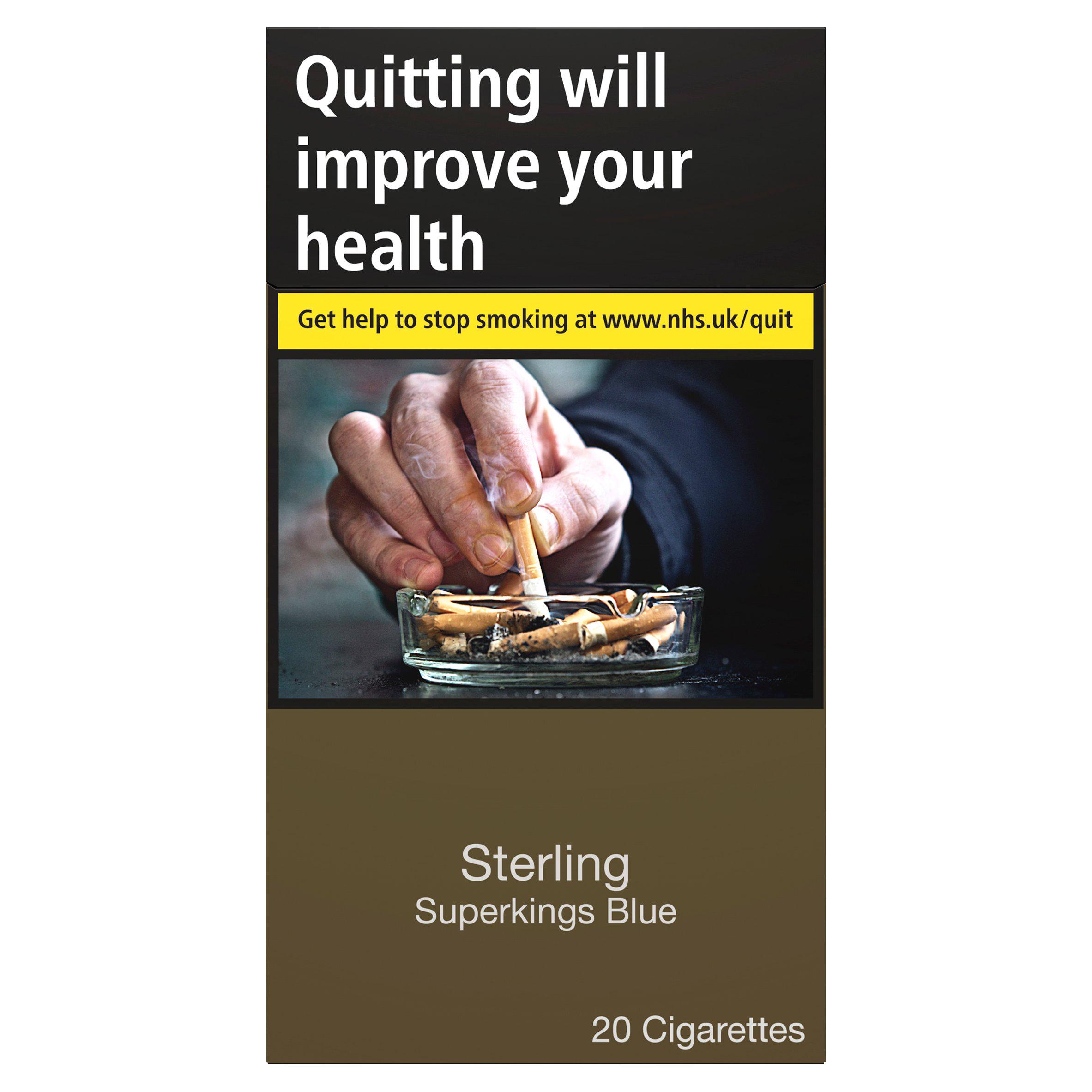 Sterling Blue Superkings x20 | Sainsbury's