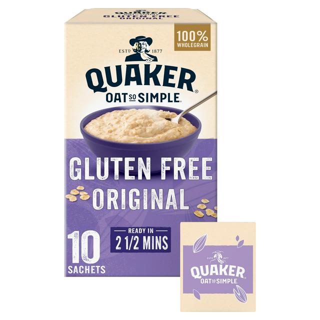 Quaker Oat So Simple Gluten Free Porridge 10x35g