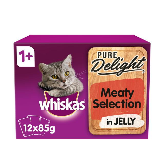 whiskas pure delight 12 pack