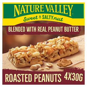 Nature Valley Sweet & Salty Roasted Peanut Cereal Bars 4x40g - gallery image 6
