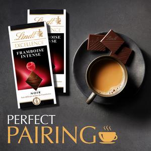 Lindt Excellence Dark Raspberry Chocolate Bar 100g - gallery image 4
