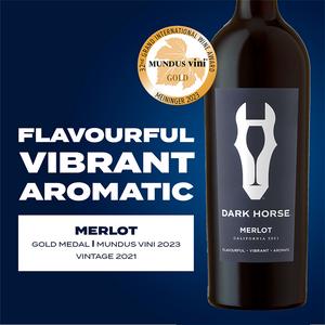 Dark Horse Merlot Red Wine 75cl - gallery image 3
