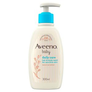 SAINSBURYS > Baby Toddler > Aveeno Baby Daily Care Baby Hair & Body Wash 300ml