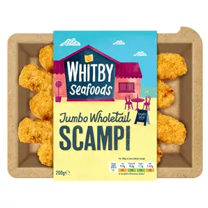 Whitby Seafoods Wholetail Scampi 200g