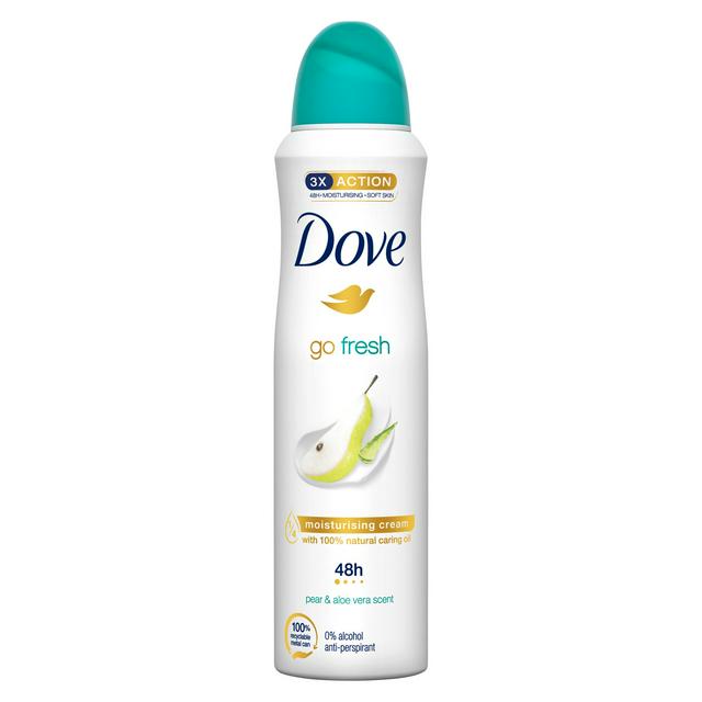 Dove Go Fresh Pear & Aloe Vera Anti-perspirant Deodorant Aerosol 150ml