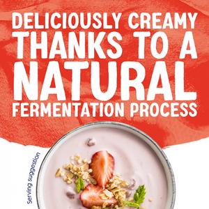 Alpro greek Style Strawberry & Raspberry Plant Based Yogurt Alternative 150g - gallery image 3