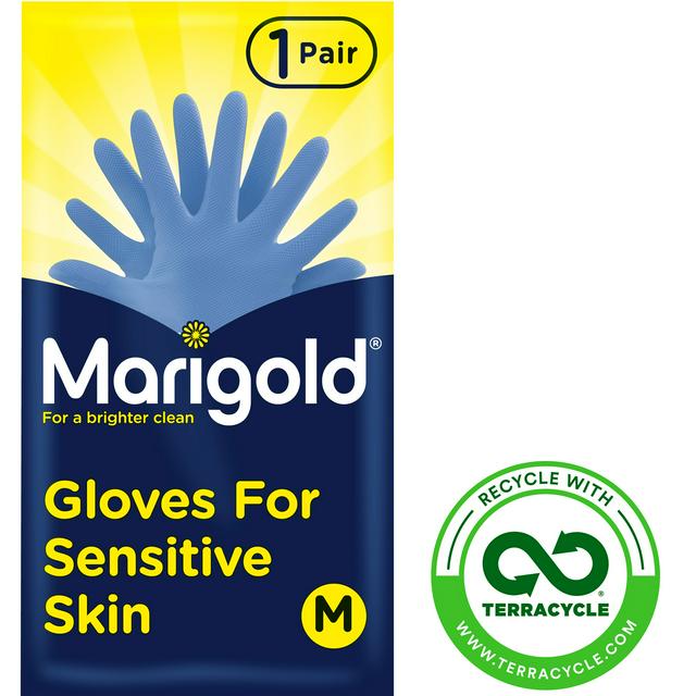 Marigold Gloves for Sensitive Skin Medium (1 Pair)