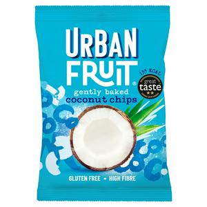 SAINSBURYS > Fruit Veg > Urban Fruit Gently Baked Coconut Chips 25g