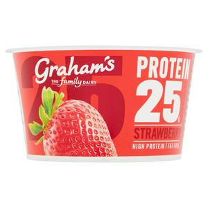 Graham's Protein 25g High Protein Strawberry Yogurt 200g