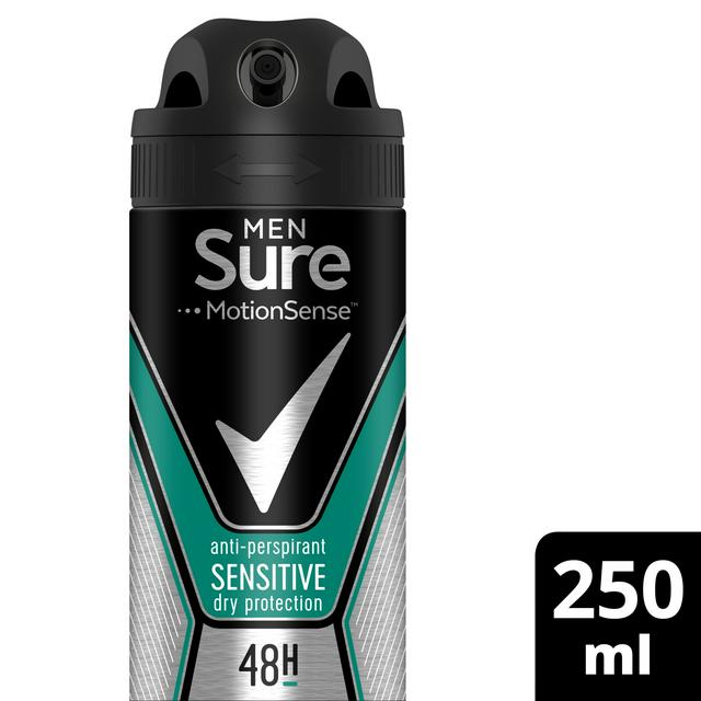 Sure Men Sensitive Anti perspirant Anti perspirant Deodorant Aerosol