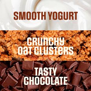 Nomadic 169g Double Choc Yogurt & Oat Clusters - gallery image 3