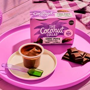 The Coconut Collab Choc Pots chocolate dessert 4x45g - gallery image 5