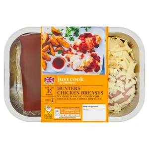 Sainsbury's Just Cook Hunters Chicken Breasts 430g