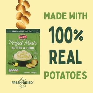 Idahoan Perfect Mash, Butter & Herb 109g - gallery image 3