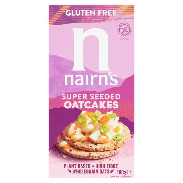Nairns Nairn's Gluten Free Super Seeded Oatcakes 180g