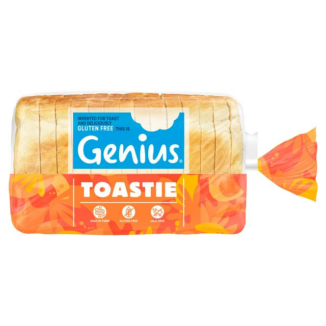 Genius Gluten Free White Toastie Bread 500g