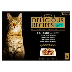 Adult Cat Food Fish Collection 12 x 85g 