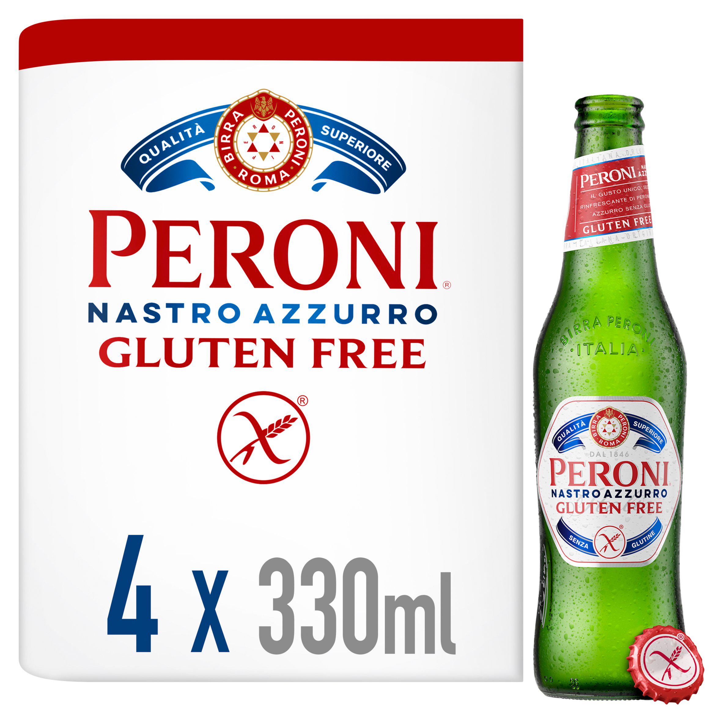 Gluten Free Lager Beer 4 x 330ml Bottles