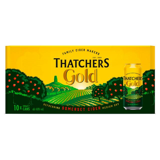 Thatchers Gold Cider 10x440ml