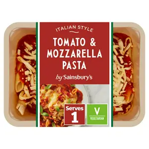 Sainsbury's Tomato & Mozzarella Pasta Bake Ready Meal For 1 400g