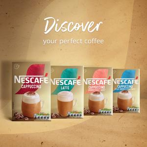 Nescafe Cappuccino Instant Coffee Sachets x7 108.5g - gallery image 4