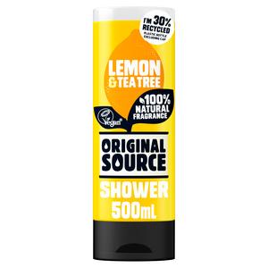 Original Source 500ml Lemon & Tea Tree Shower Gel - gallery image 3