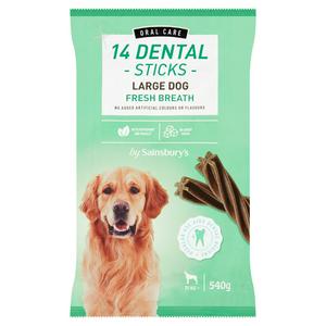 Dental sticks shop for large dogs