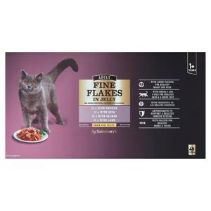 Sainsbury s Adult Fine Flakes in Jelly 1 Years 48x100g Sainsbury s